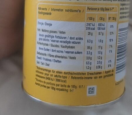 Pringles Classic Paprika - Voedingswaarden - de