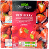 4 Red Berry low fat yogurts - Product