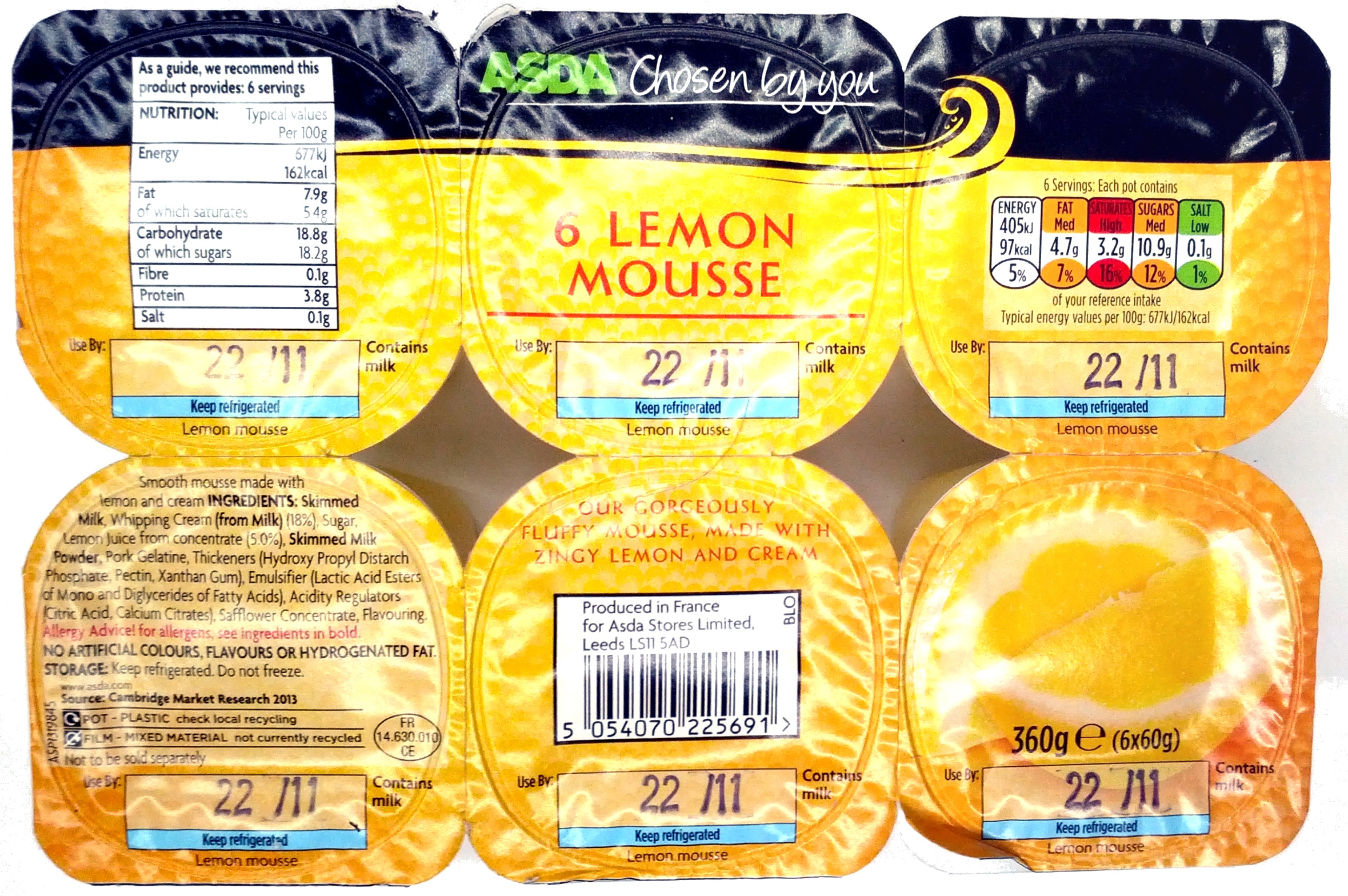 6 Lemon Mousse - Product