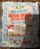 50% less fat mature grated cheese - Produkt