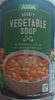 hearty vegetable soup - Produkt
