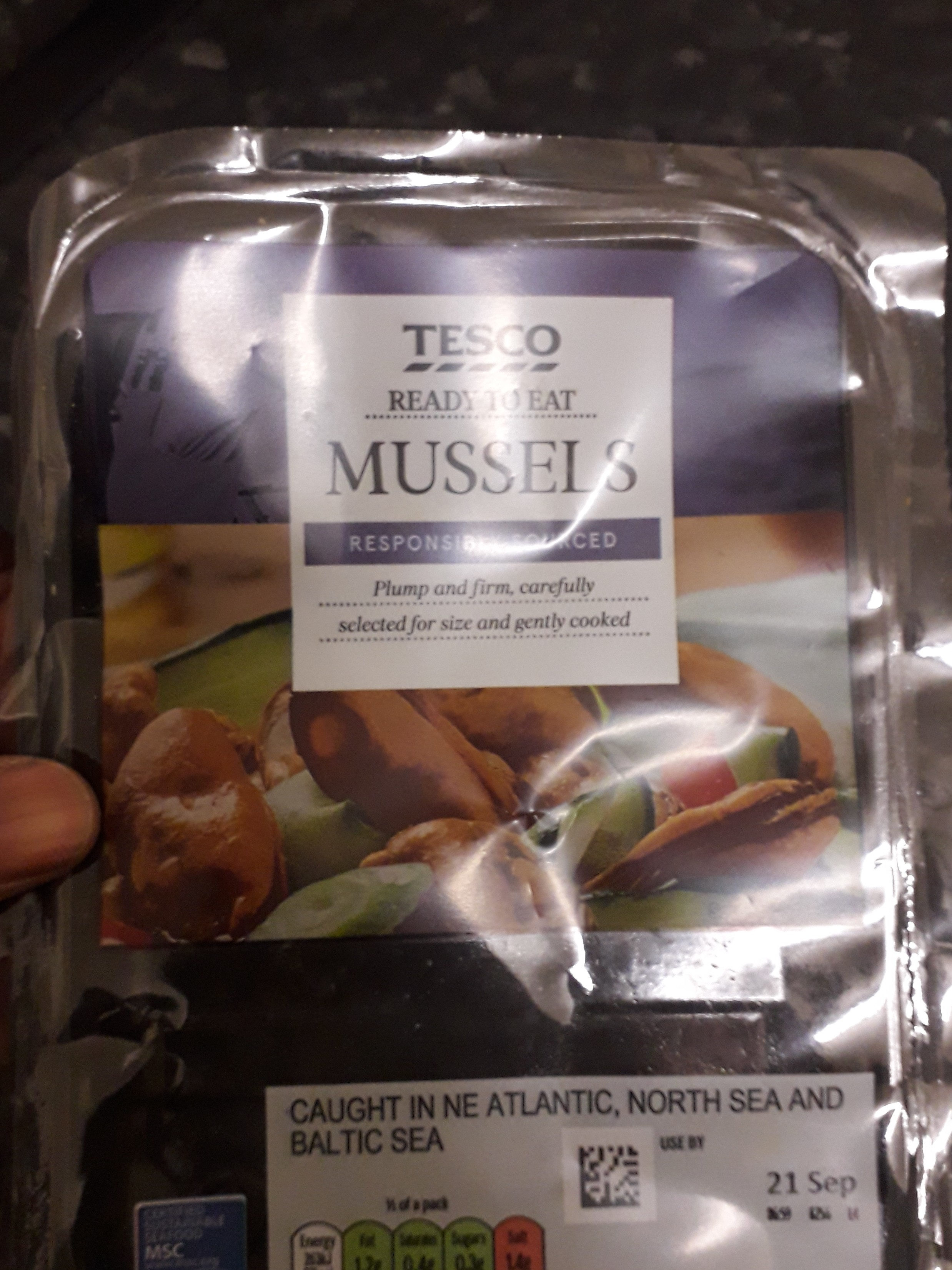 Tesco mussels - Product