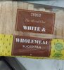 White and wholemeal bread - Product