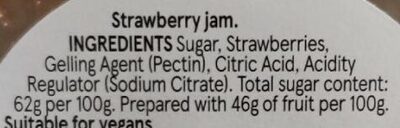 Squezzy strawberry Jam - Ingredients