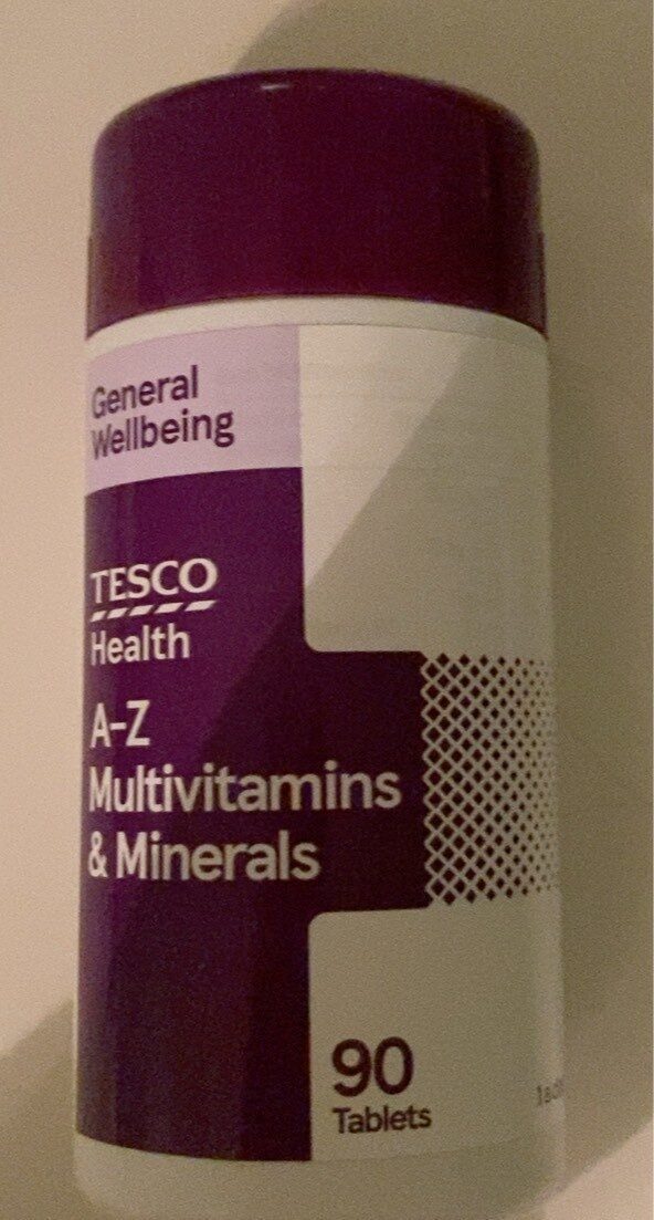 A-Z Multivitamins & Minerals - Product