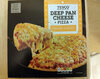 Deep pan cheese pizza - Product