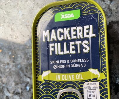 Mackerel fillets in olive oil - Producto
