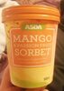 Mango and passion fruit sorbet - Product