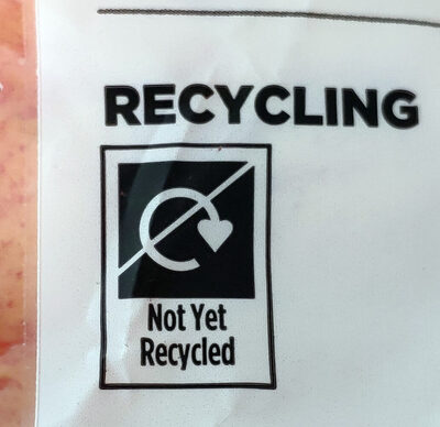 Gala apples - Recycling instructions and/or packaging information