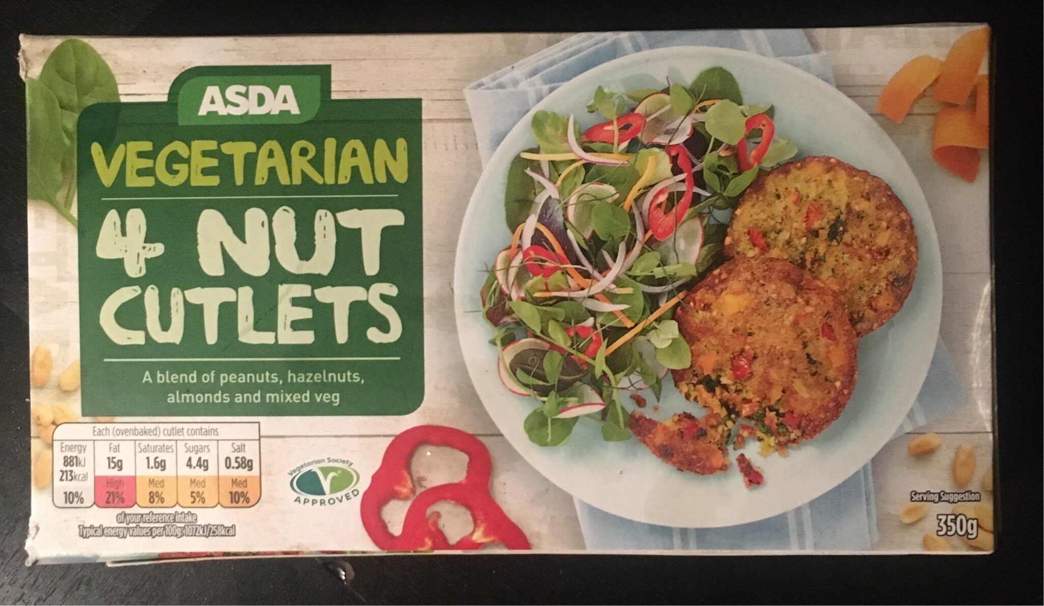 Vegetarian Nut Cutlets - Product