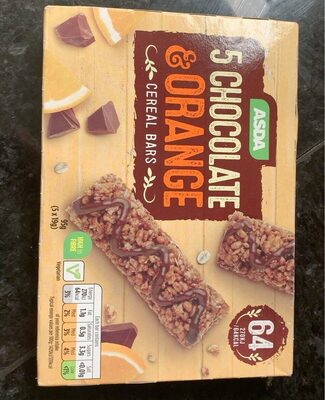 Chocolate and orange cereal bars - Produkt - en