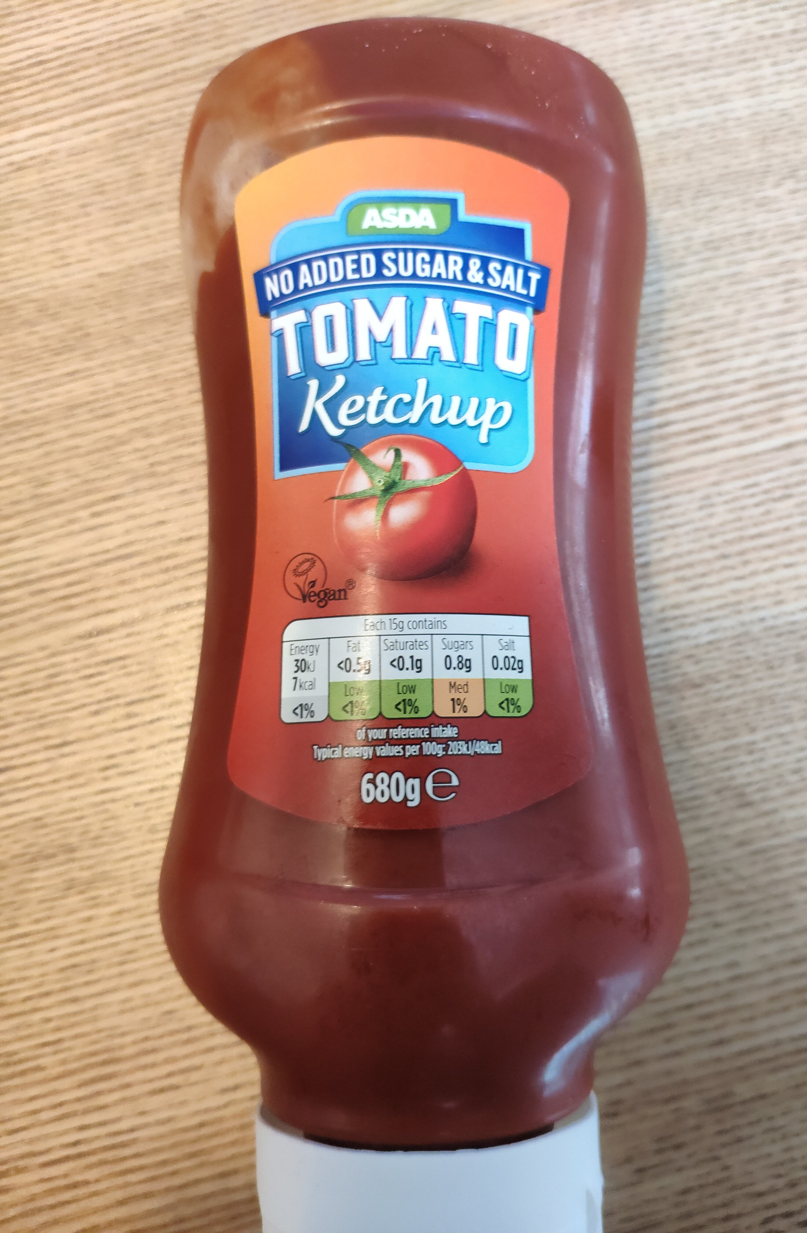 No added Sugar & Salt Tomato Ketchup - Produkt - en