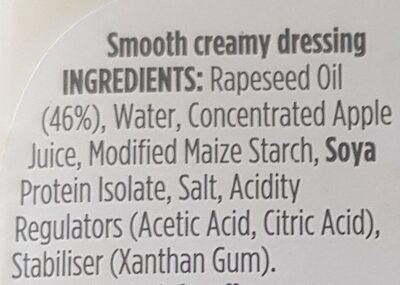 Mayo - Ingredients