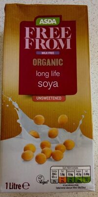 Organic long life soya drink unsweetened - Produkt - en