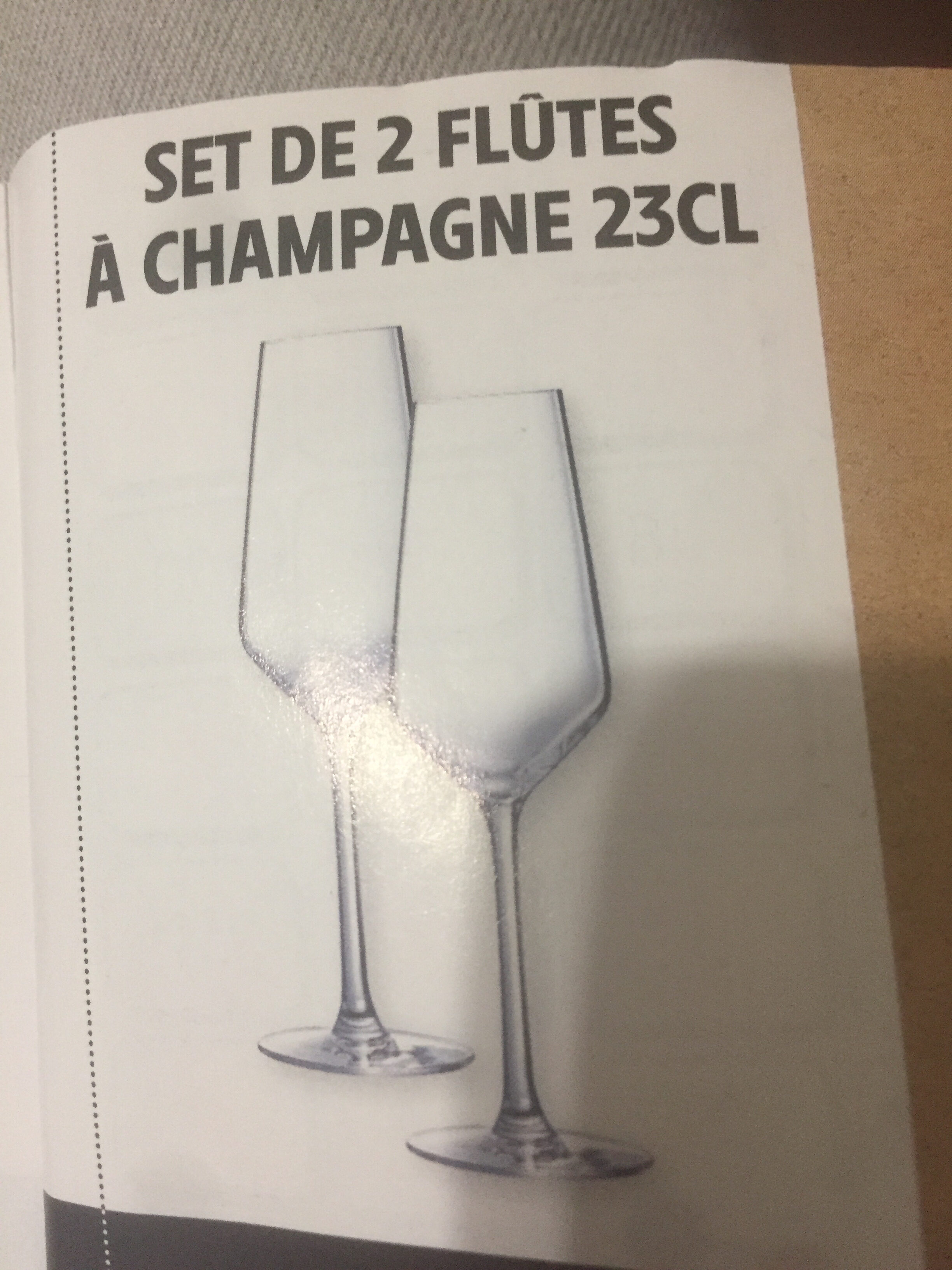 Flûte à champagne - Produit