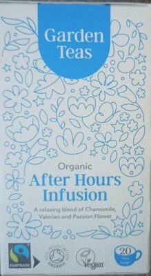 Organic After hours infusion - Prodotto