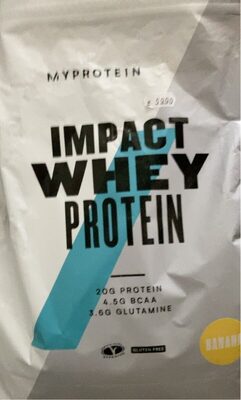 Impact Whey Protein, Banane, Beutel - Product