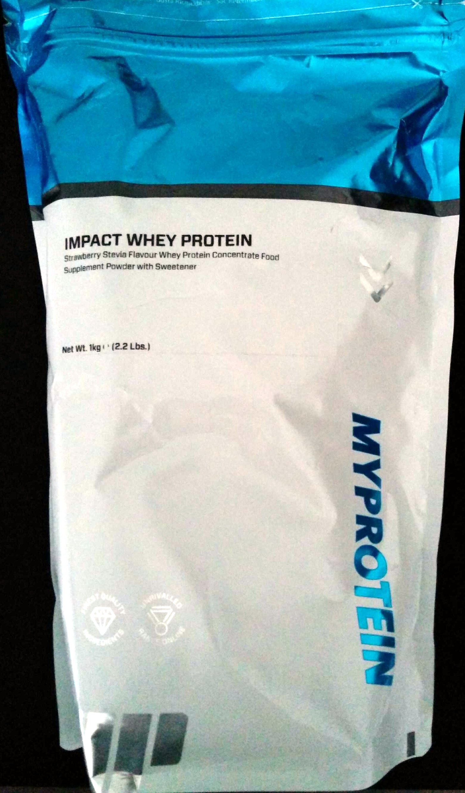 Impact Whey Protein Raspberry Stevia Flavour - Produit - en