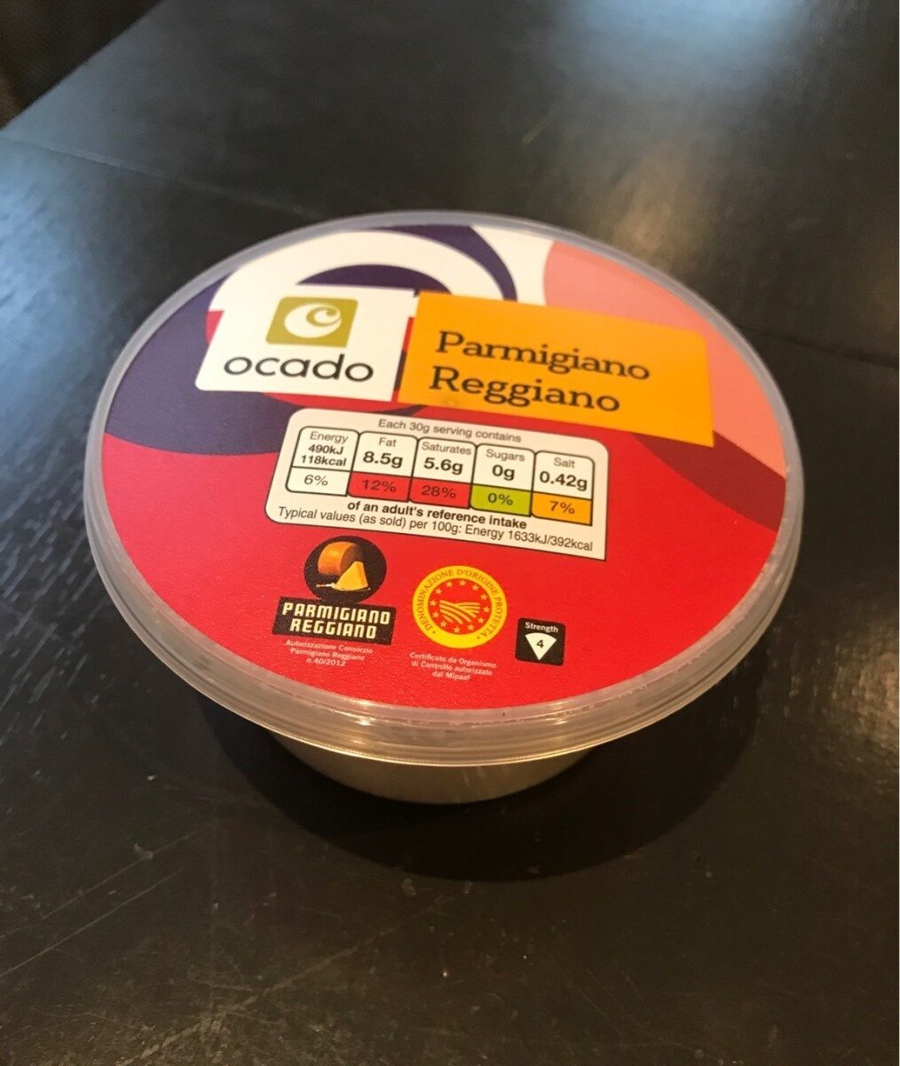 Parmigiano Reggino - Nutrition facts