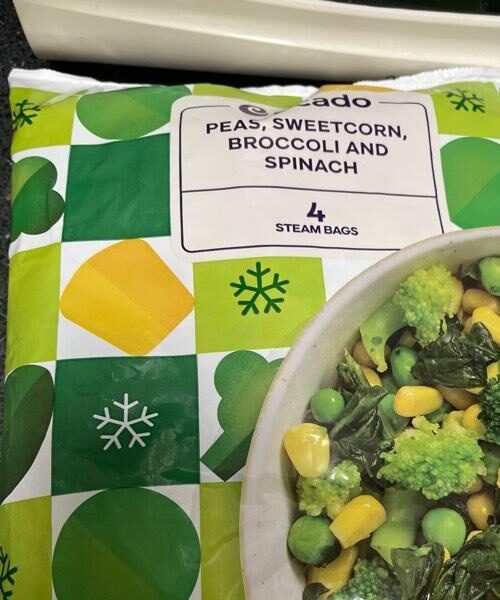 Pea, sweetcorn, broccoli and spinach - Product