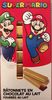Bâtonnets en Chocolat au Lait Fourrés au Lait Super Mario - Product