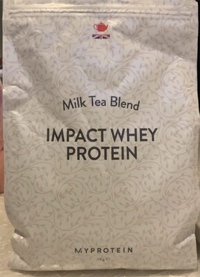 Impact whey protein milk tea blend - Product - fr