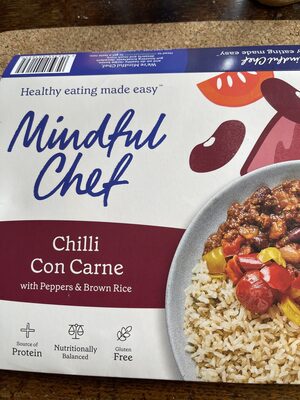 Chilli con Carne with Peppers & Brown Rice - Product