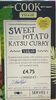 Sweet potato katsu curry - Product
