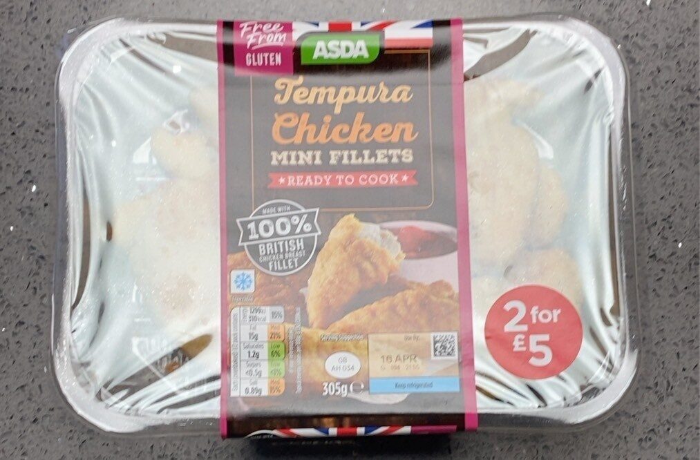 Tempura Chicken Mini Fillets - Product