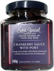 Cranberry Sauce with Port - Produit