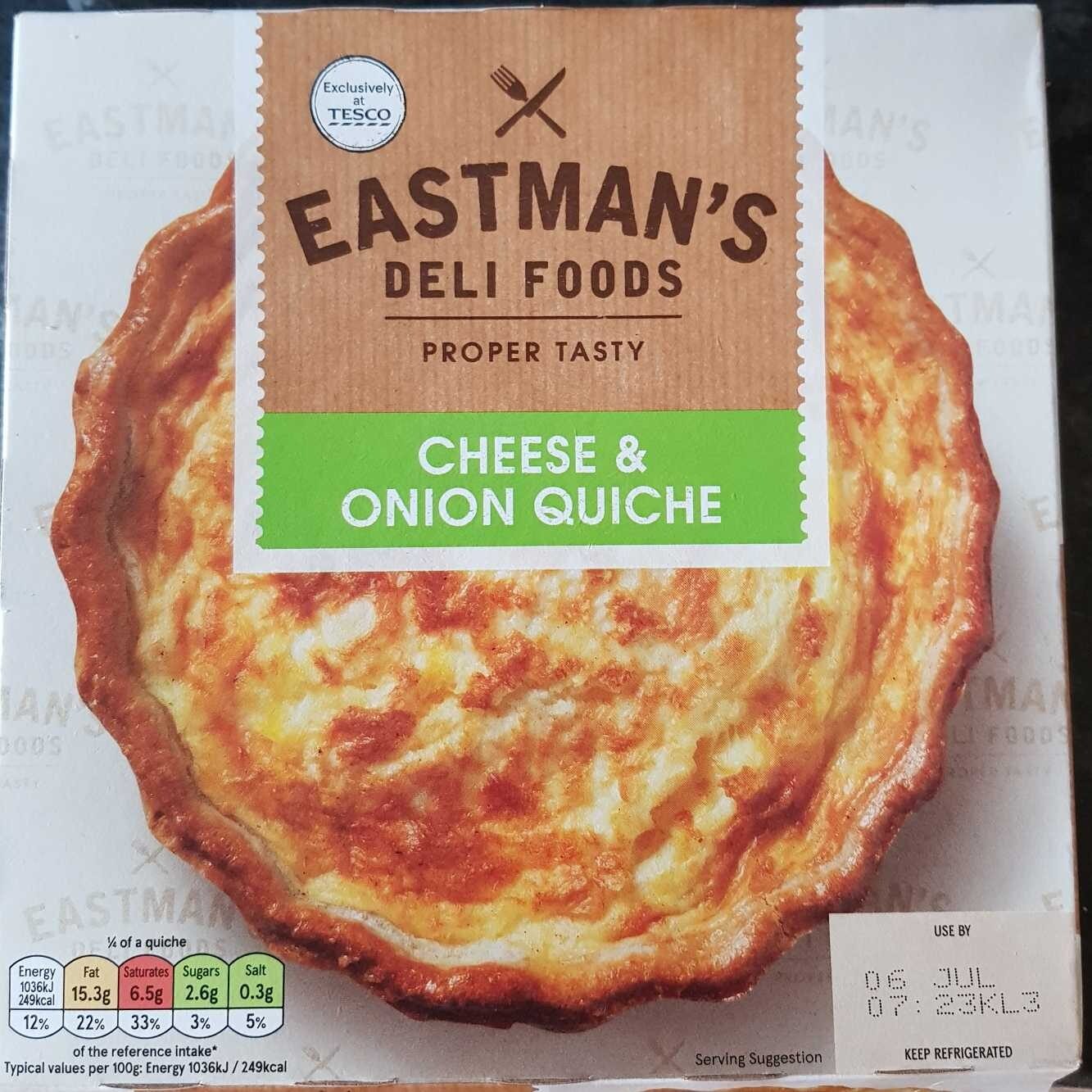 Cheese & Onion Quiche - Product - en