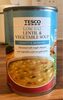 Lentil and vegetable soup - Product