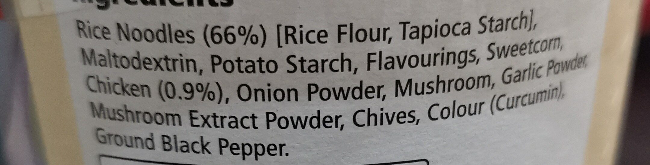 Pasta - Ingredients