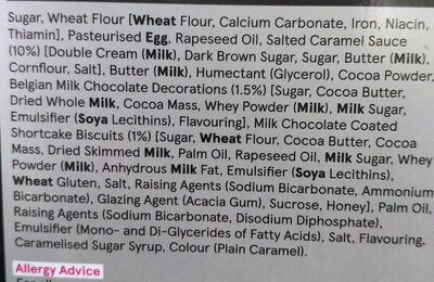 Millionaire Cake - Ingredients