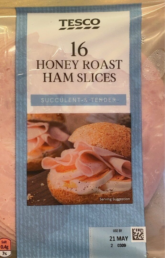 Honey roast ham slices - Product - en