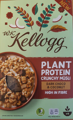 Plant Protein Crunchy Müsli Dark Choco & Coconut - Produit