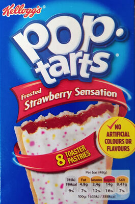 Pop-tarts Frosted Strawberry Sensation 4x2 Stück - Produkt