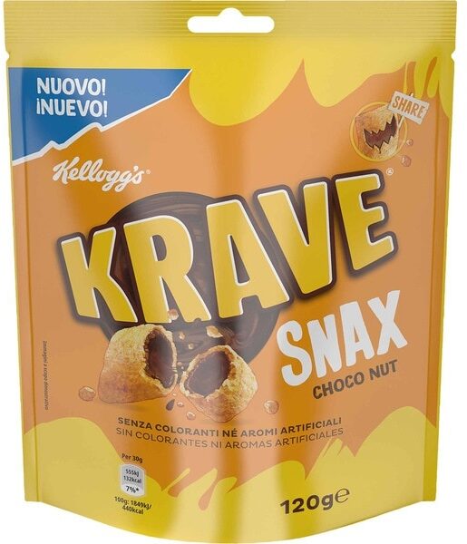 KRAVE - SNAX - CHOCO NUT - Product - es