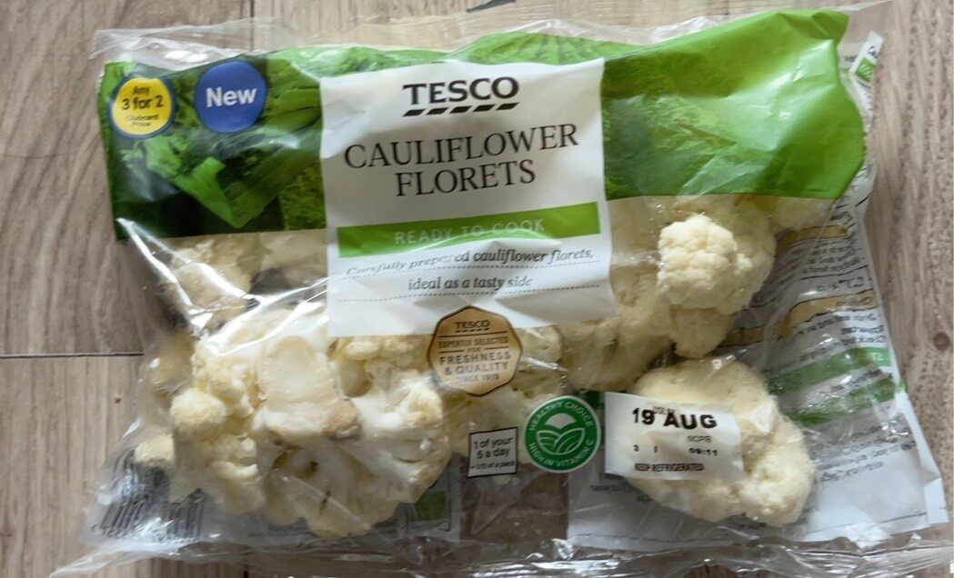 Cauliflower Florets - Ingredients