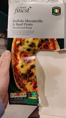 Buffalo Mozzarella & Basil Pesto Wood Fired Pizza - Product