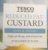 Reduced fat custard - Produkt