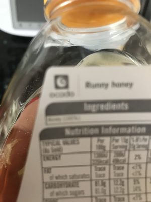 Runny honey - Ingrédients