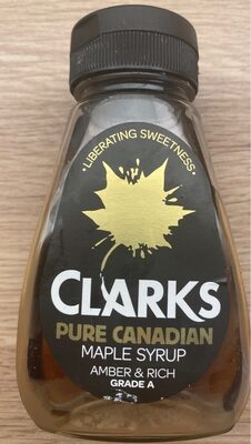 Clarks Pure Canadian Maple Syrup - Produkt - en