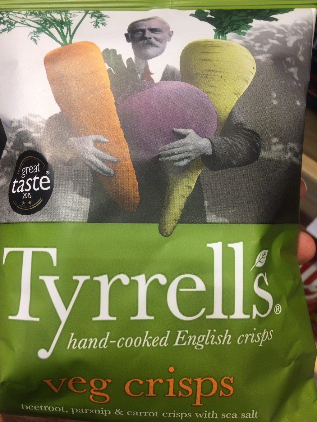 Tyrrells Crinkly Veg Mixed Roots 40 G X - Produit