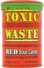 Toxic Waste Candy Dynamics Red Sour Candy - Product