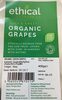Ethical food co organic grapes - Produkt