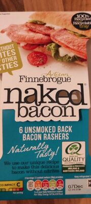 Artisan Finnebrogue naked bacon - Product