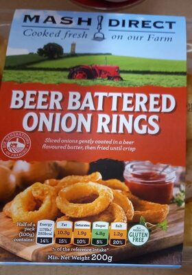 Onion rings - Voedingswaarden - en