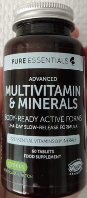 Multivitamin & minerals - 产品 - fr