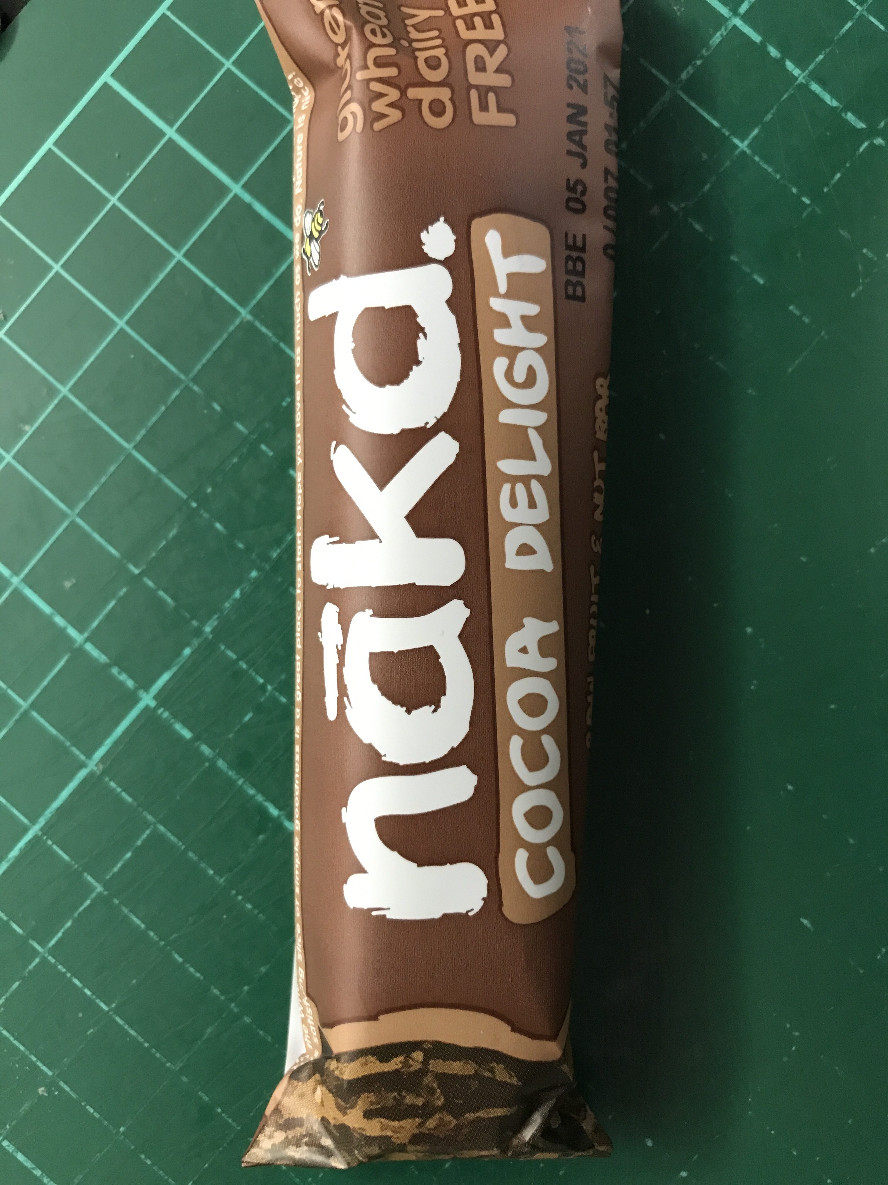 Nakd Cacao - Nutrition facts - fr